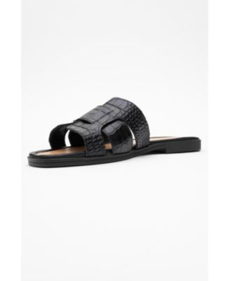Notre Leather Slide Sandal (Women)