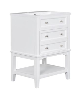 24" Bathroom Vanity with Sink & Storage