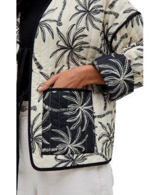 Women's Felicity Palm Print Reversible Jacket