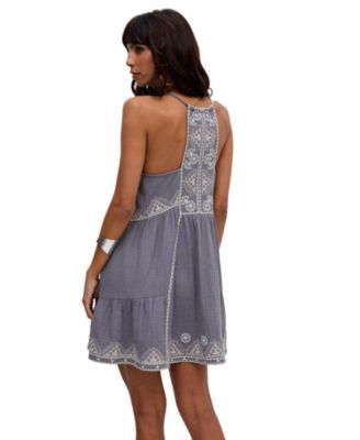 Women's Jen Tiered All Over Embroidered Mini Dress