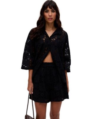 Women's Shelli All Over Broderie Anglaise Shirt