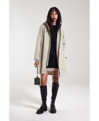Mosebacke Hooded Long Sleeve Raincoat