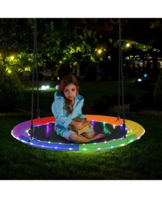 40 Inches Saucer Tree Swing for Kids and Adults