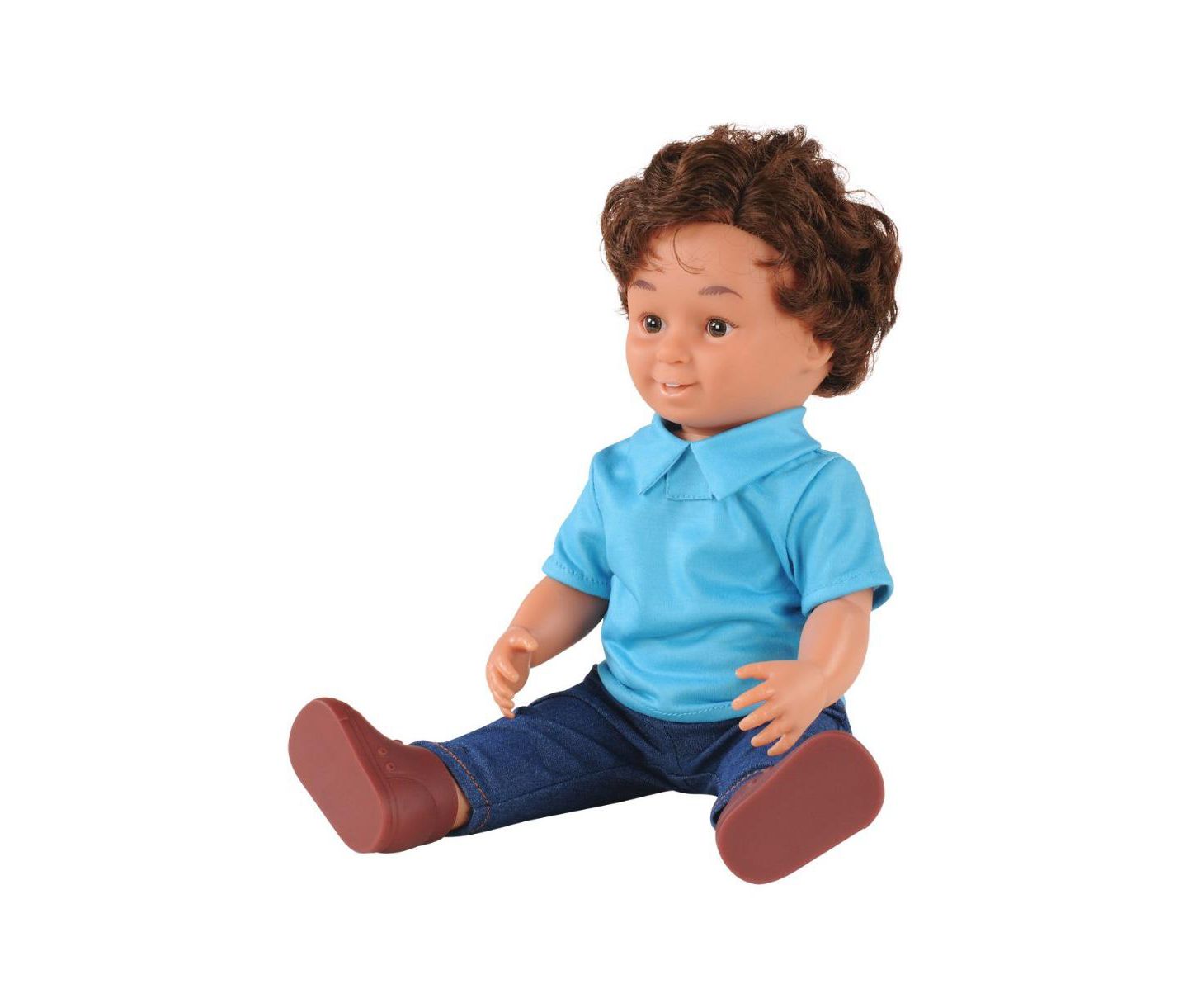 Детская кукла Kaplan Early Learning 16" Hispanic Boy Poseable Baby Doll with Removable Outfit, Ages 3+, цвет: Assorted Pre-Pack — фото 3