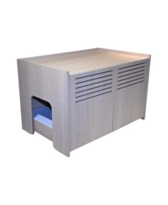 Modern Wooden Cat House/Litter Box Enclosure