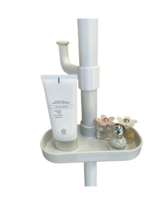 Adjustable Laundry Drying Rack - Tension Rod White