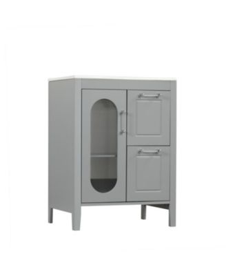 24" Bathroom Vanity with Sink & Drawers