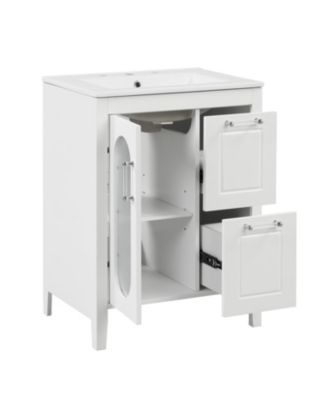 24" Bathroom Vanity with Sink & Drawers