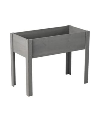 Elevated Wooden Garden Bed