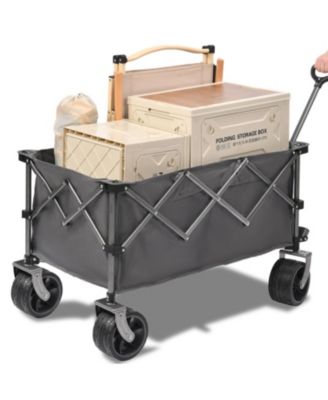 Collapsible Wagon Cart - Heavy Duty Big Wheels