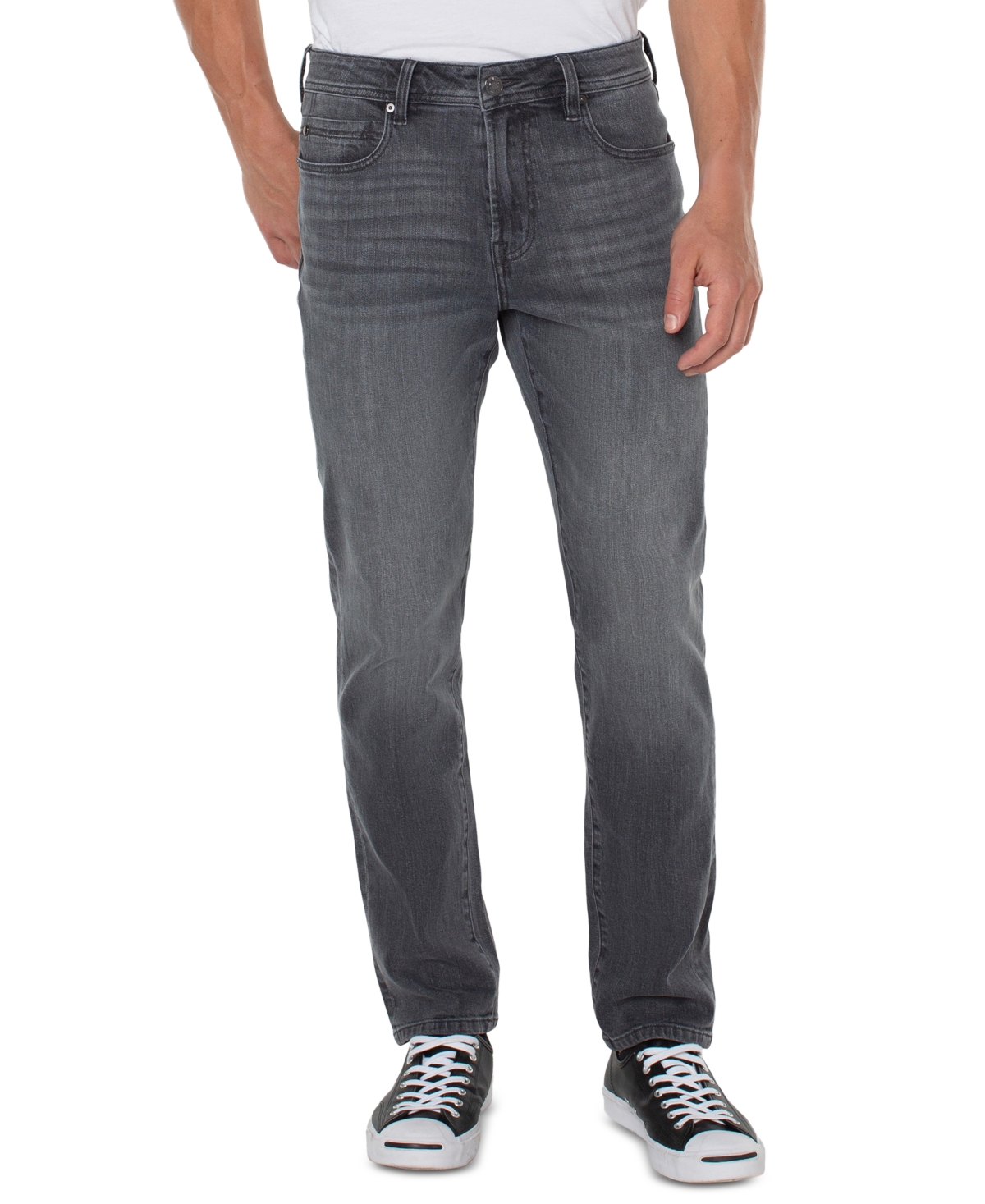 Men's Modern-Fit Kingston Jeans - Greystone