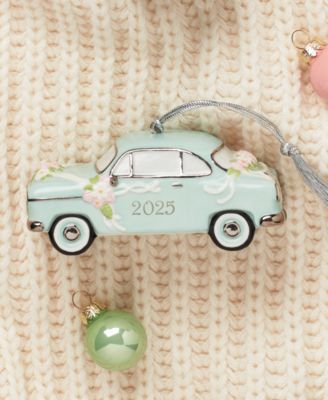 2025 Just Married Vintage Car Ornament