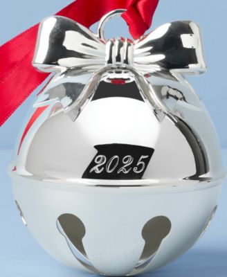 2025 Jingle Bell Silverplate Ornament