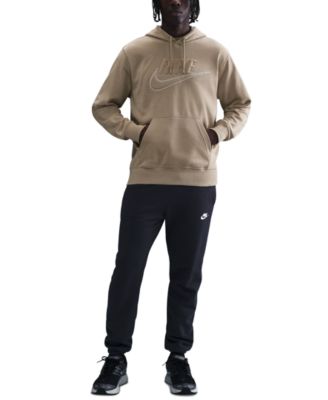 Nike - Men's Club Fleece Athletic-Fit Logo Hoodie
