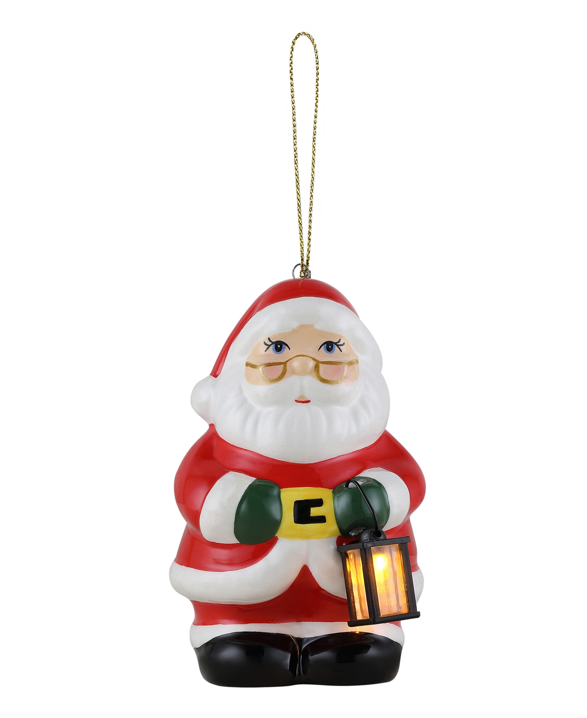 Mr. Christmas 4.5" Nostalgic Santa Ornament In Multi