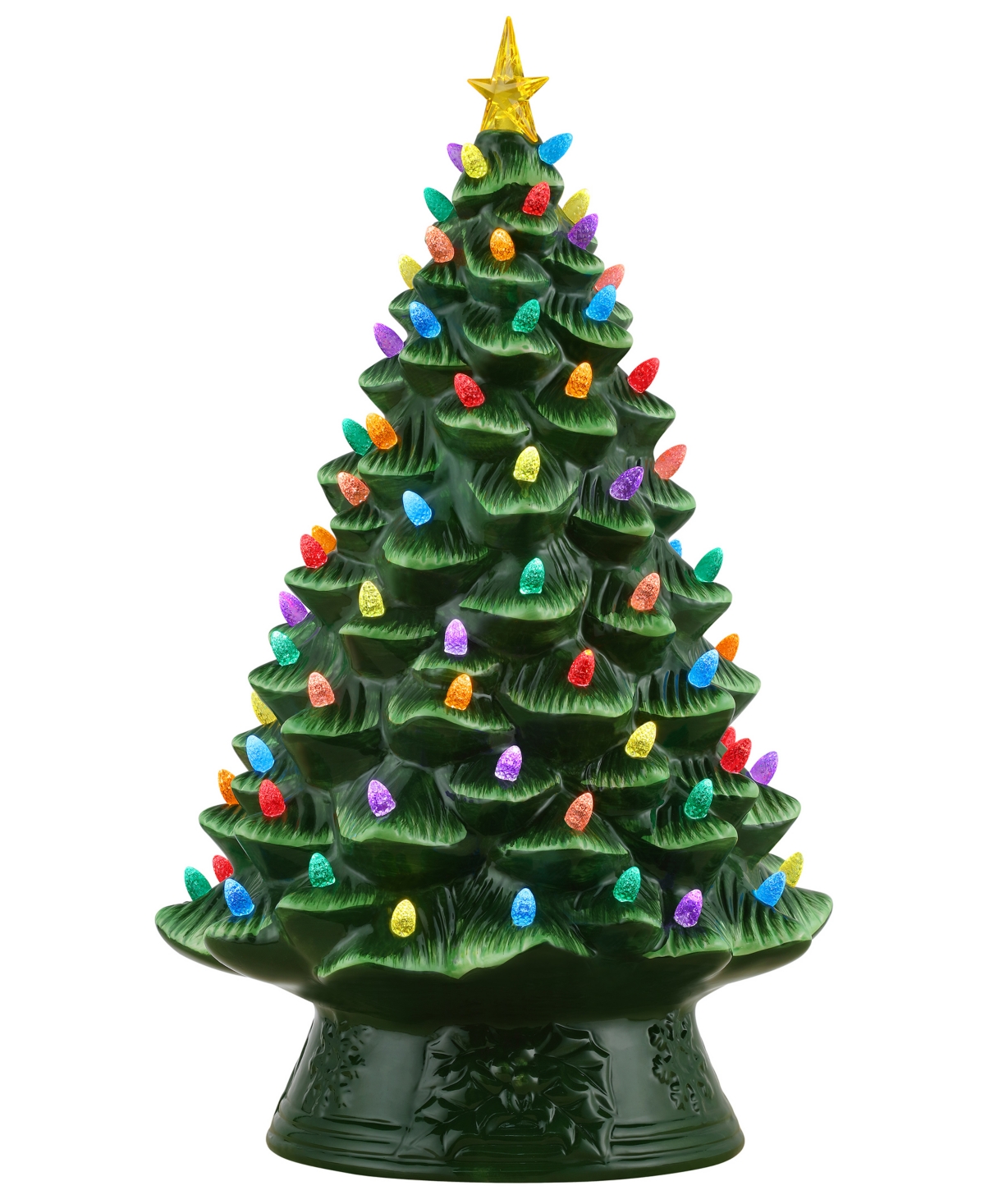 Mr. Christmas 18" Nostalgic Christmas Tree In Green