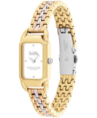 Women's Cadie Tri-Tone Stainless Steel Bracelet Watch, 17.5mm