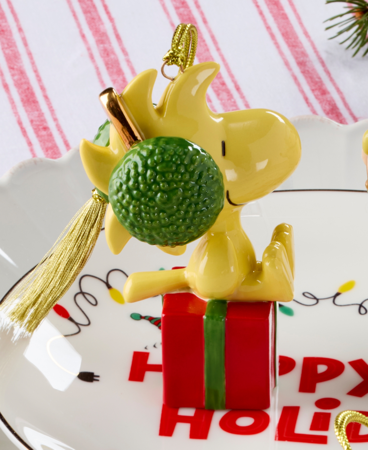Lenox Woodstock Ornament In Multi