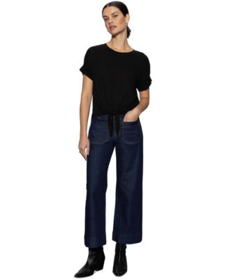 Sanctuary - Women's The Marine Comfort-Stretch Wide-Leg Jeans