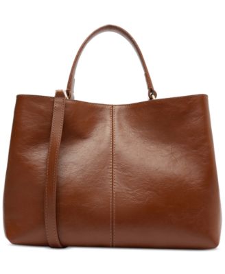 Delphine Large Leather Shopping Bag