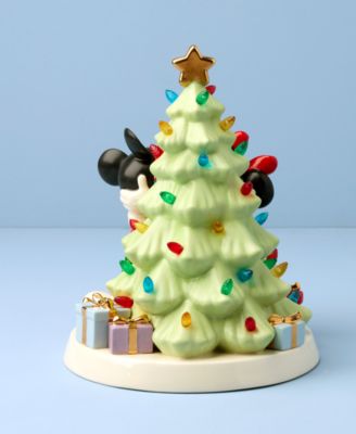 Disney Mickey & Minnie Lit Tree Figurine