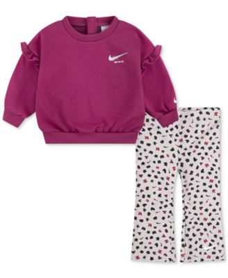 Nike - Baby Essentials Femme Top & Leggings, 2 Piece Set