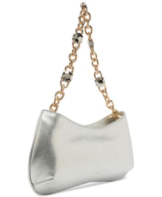 Luna Small Leather Baguette