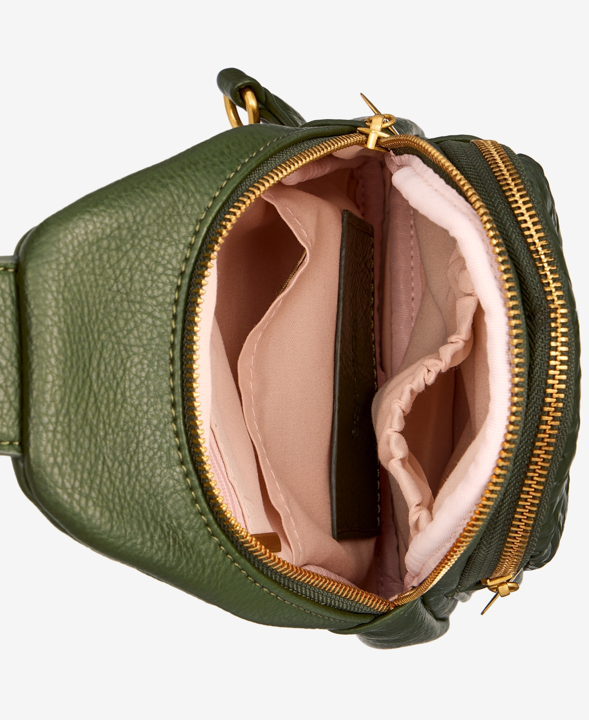 Style & Co Woven Sling Bag, Macy's Exclusive In Green