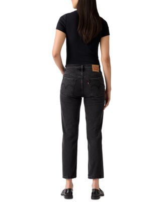 Women's 501 Original-Fit Cropped Straight-Leg Jeans