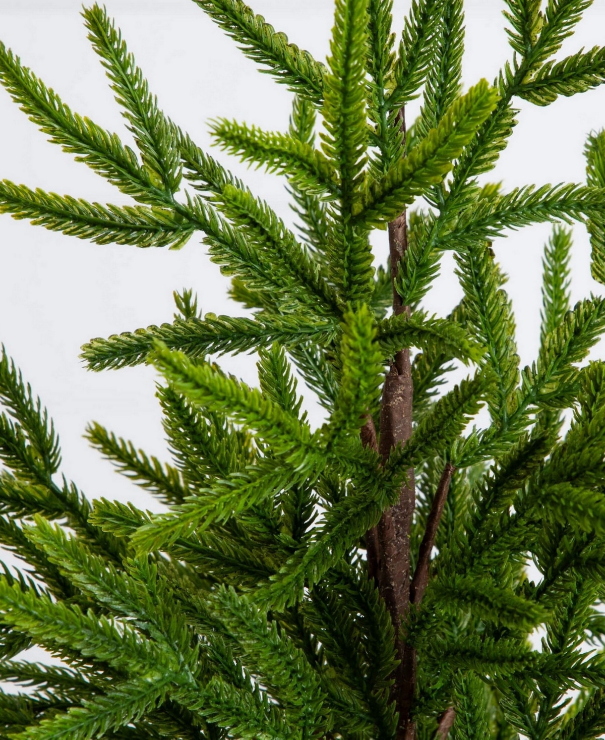 Nearly Natural 22in. Artificial Real Touch Norfolk Island Pine In In Green