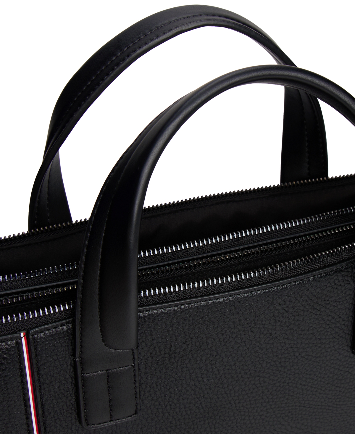 Tommy Hilfiger Men's Central Slim Computer Bag In Black