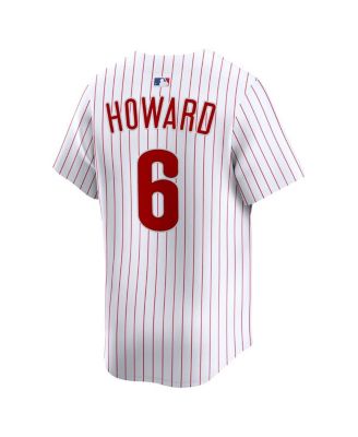 Men's Ryan Howard White Philadelphia Phillies Limited Jersey