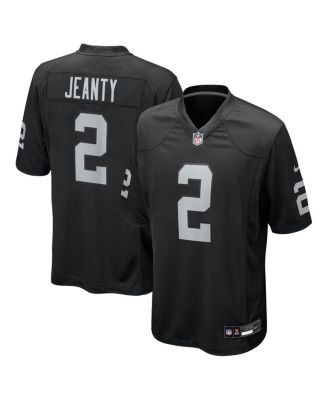 Nike - Men's Ashton Jeanty Black Las Vegas Raiders 2025 NFL Draft First Round Pick Game Jersey