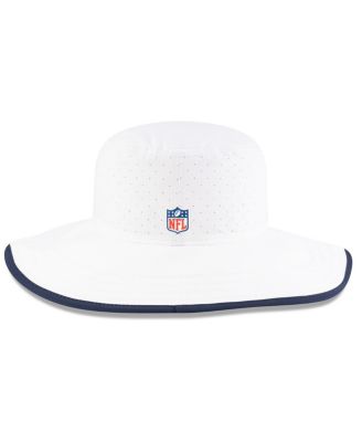 Men's White Dallas Cowboys 2025 NFL Training Camp Panama Bucket Hat