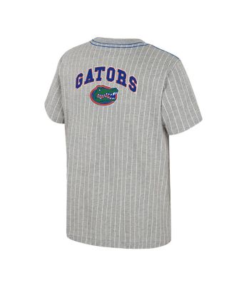 Big Boys and Girls Heather Gray Florida Gators Airball Baseball T-Shirt