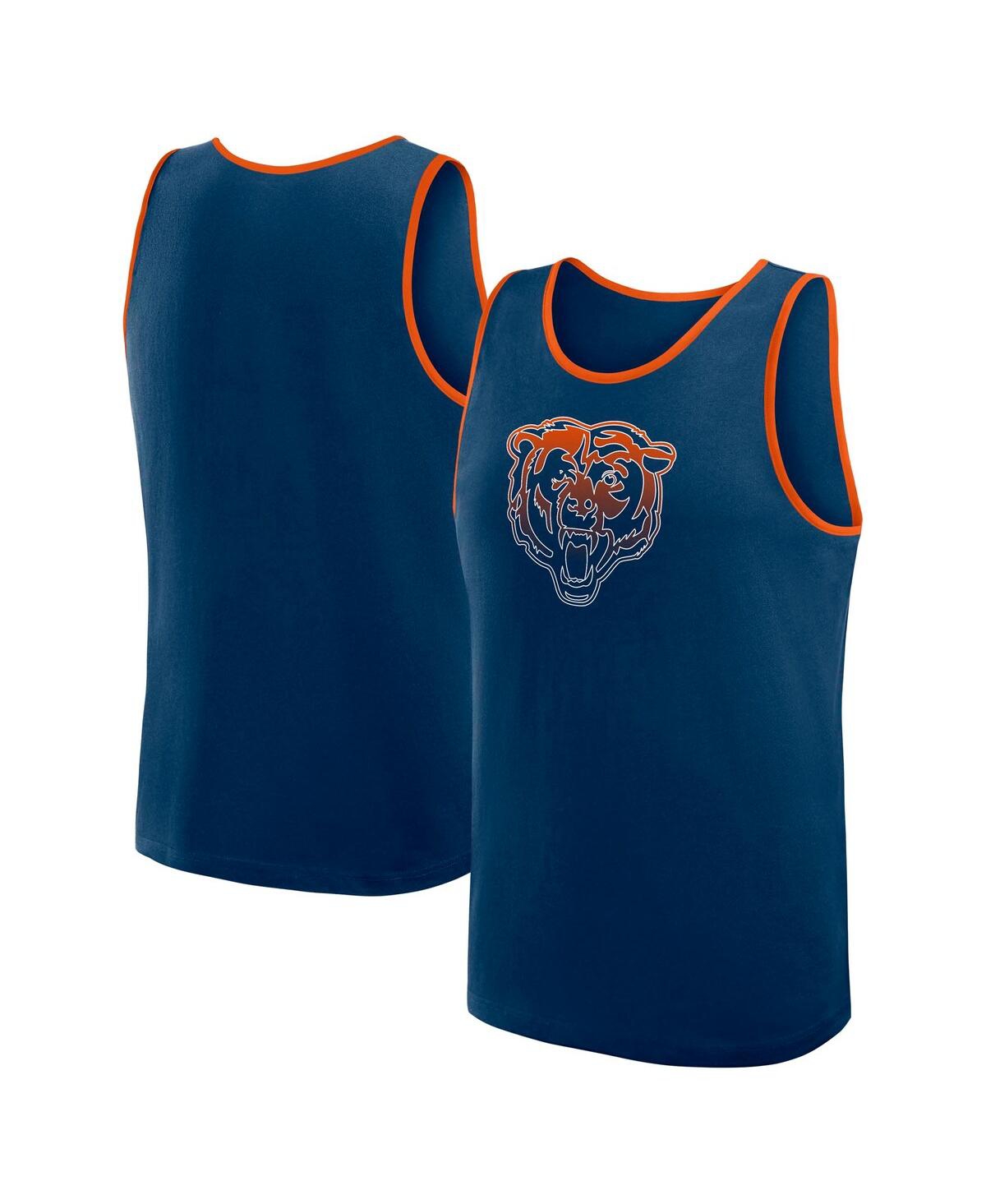 Men's Navy Chicago Bears Unmatched Success Tank Top - Navy
