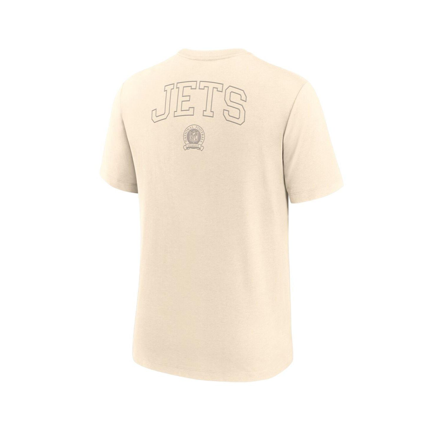 Men's Cream New York Jets Glory Tri-Blend T-Shirt