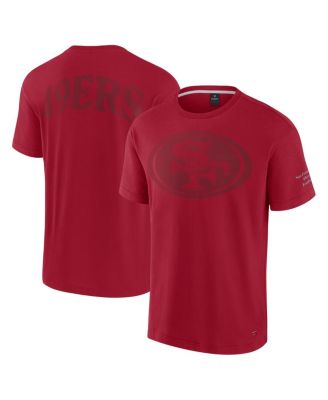 Fanatics - Men's and Women's Scarlet San Francisco 49ers Elements Iconic T-Shirt