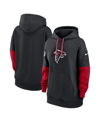 Nike - Women's Black Atlanta Falcons 2024 Sideline Essential Fleece Pullover Hoodie