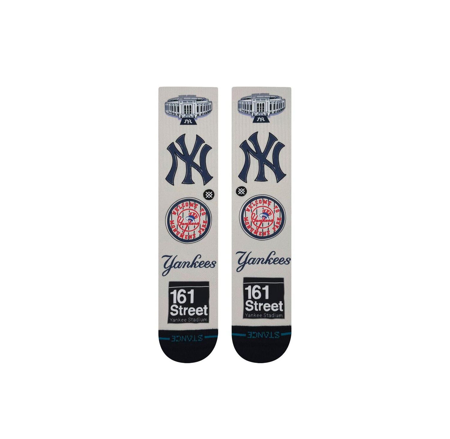Men's and Women's New York Yankees Local Crew Socks