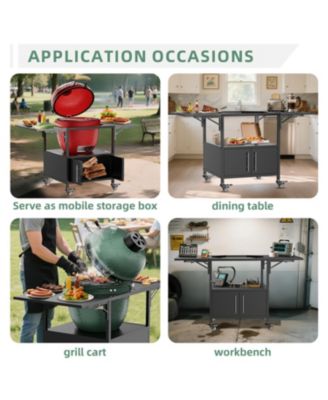 Grill Table for Big Green Egg & Kamado Joe Jr