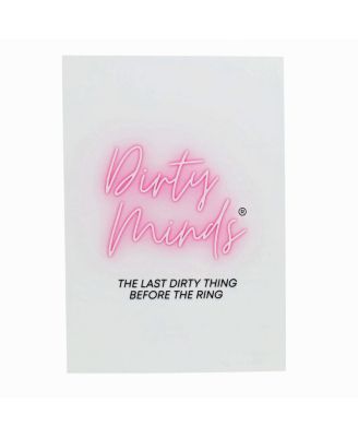 Dirty Minds Bachelorette Party Games for Adults, Bridal Shower Games Quiz with Naughty Clues for 25 Guests, Adult Games for Game Night