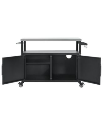 Outdoor Grill Cart Table Kitchen Island