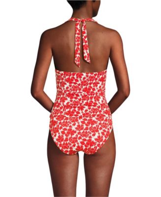 Women's Twist Halter Tankini Top