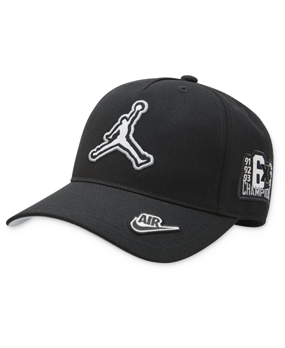 Jordan Kids' Big Boys Curve Brim Cap In Black