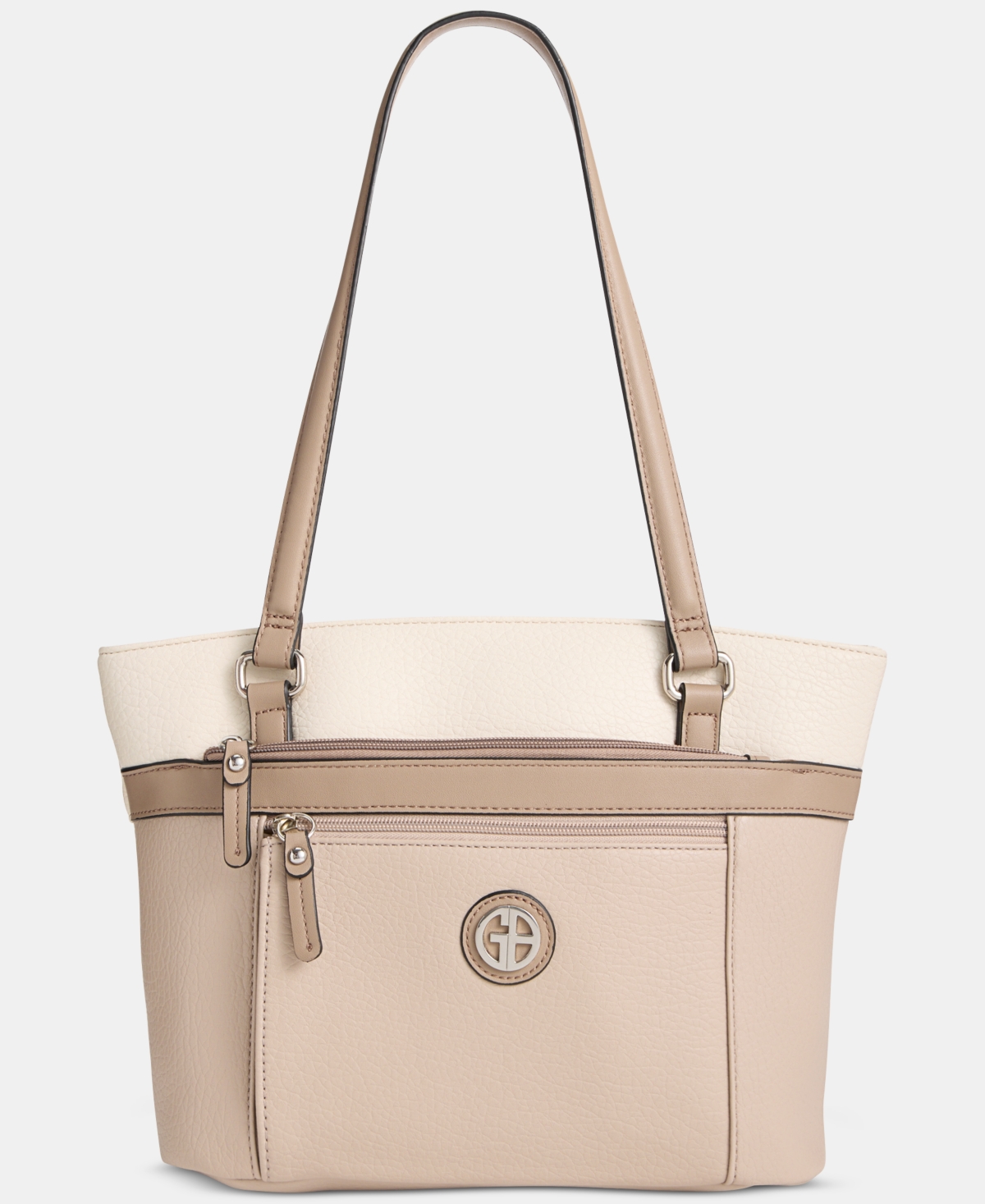 Giani Bernini Large Color Block Tote Bag, Macy's Exclusive