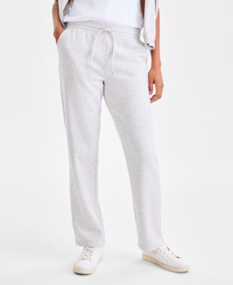 Style & Co - Women's Heather Fleece Sweatpants