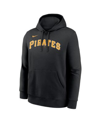 Men's Paul Skenes Black Pittsburgh Pirates Player Name Number Club Fleece Pullover Hoodie