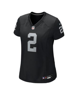 Women's Ashton Jeanty Black Las Vegas Raiders 2025 NFL Draft First Round Pick Team Game Jersey