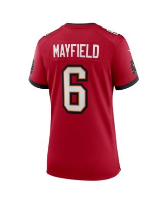 Women's Baker Mayfield Red Tampa Bay Buccaneers 50th Anniversary Game Jersey